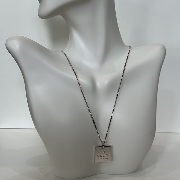 Gucci Silver Necklace - Picture 1 of 4